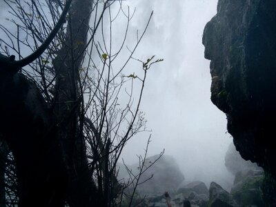 Satara blue waterfall