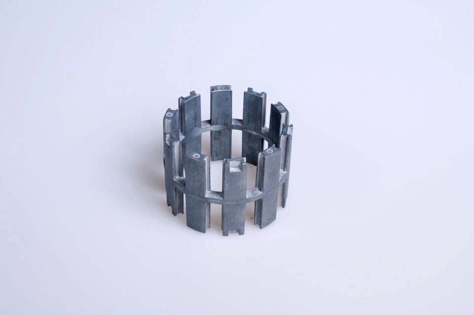 Top down view industrial