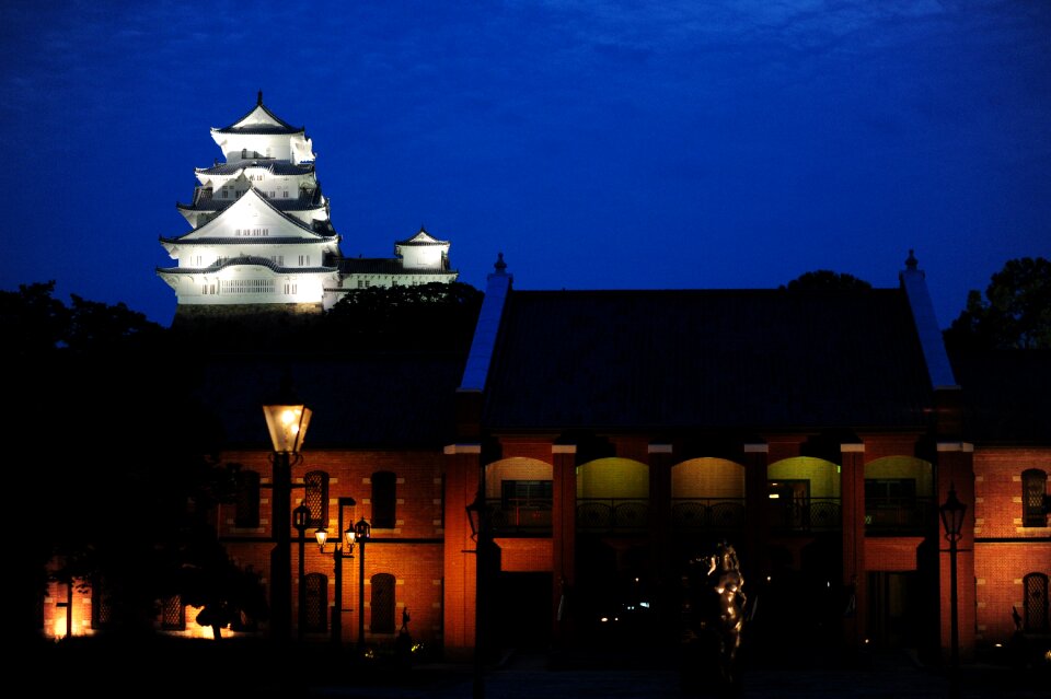 Evening museum night view