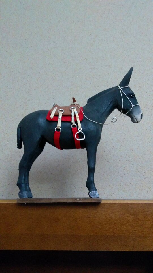 Donkey saddle crafts