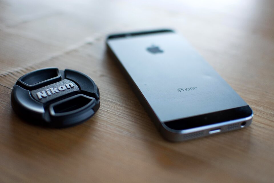 Smart phone nikon cap nikon