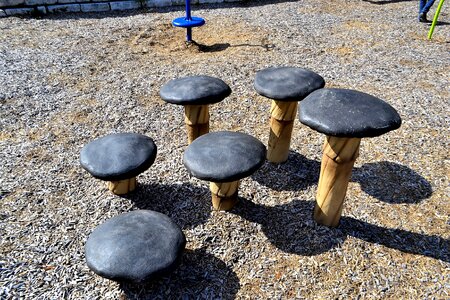 Children playground seat