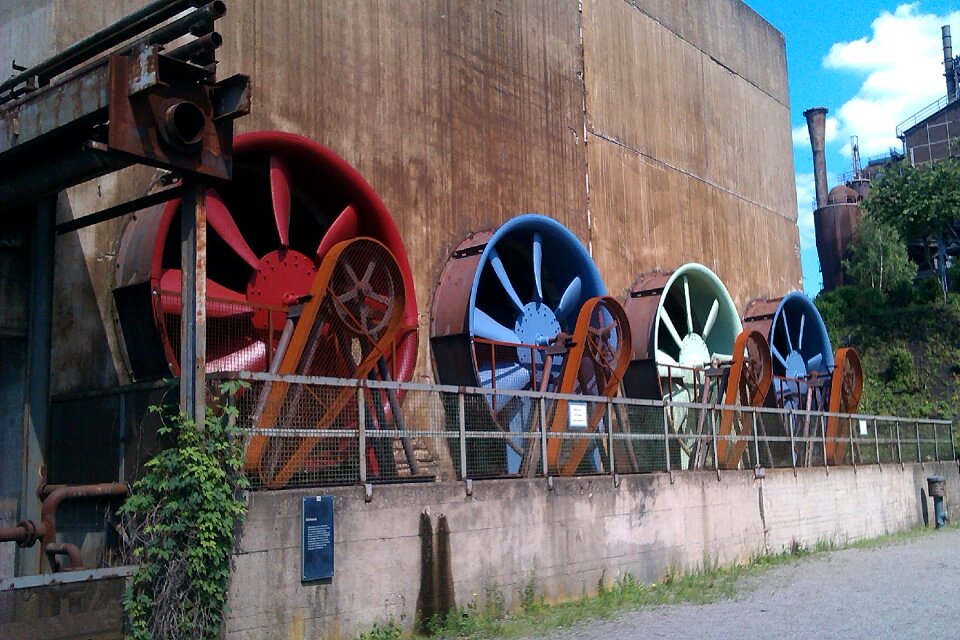Duisburg germany industrial park