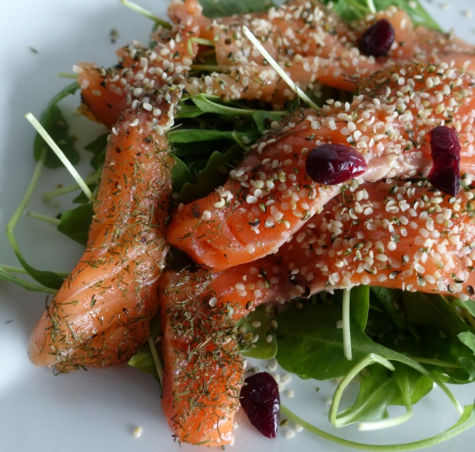 Gravlax rocket food