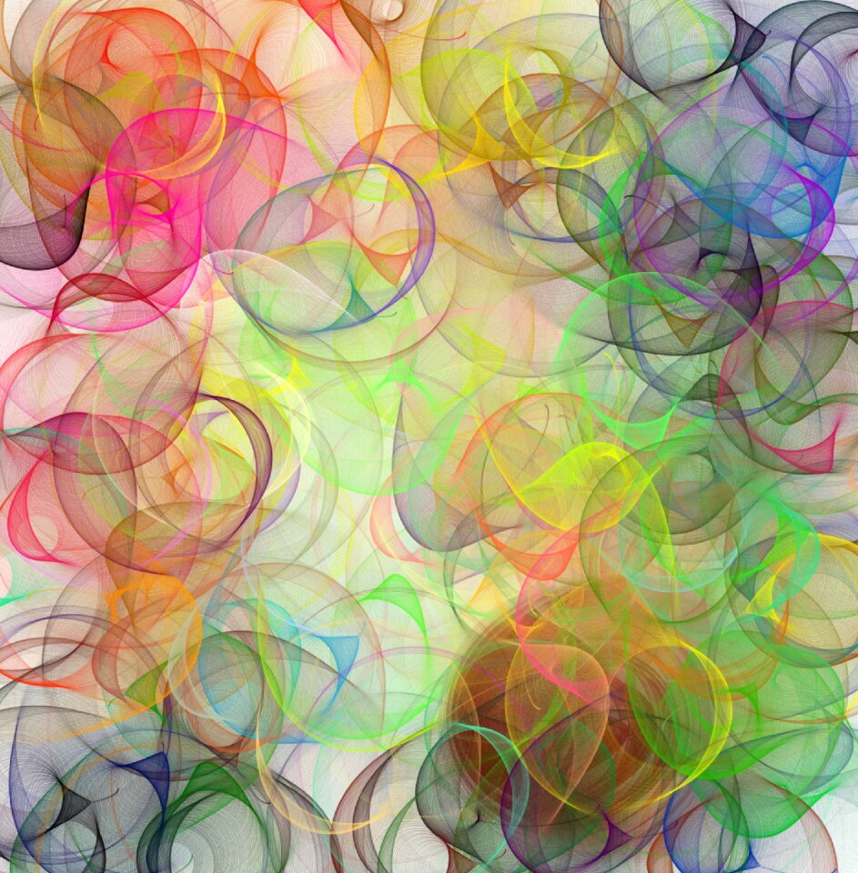 Abstract colorful rainbow