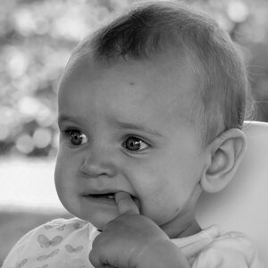 Cute finger toddler