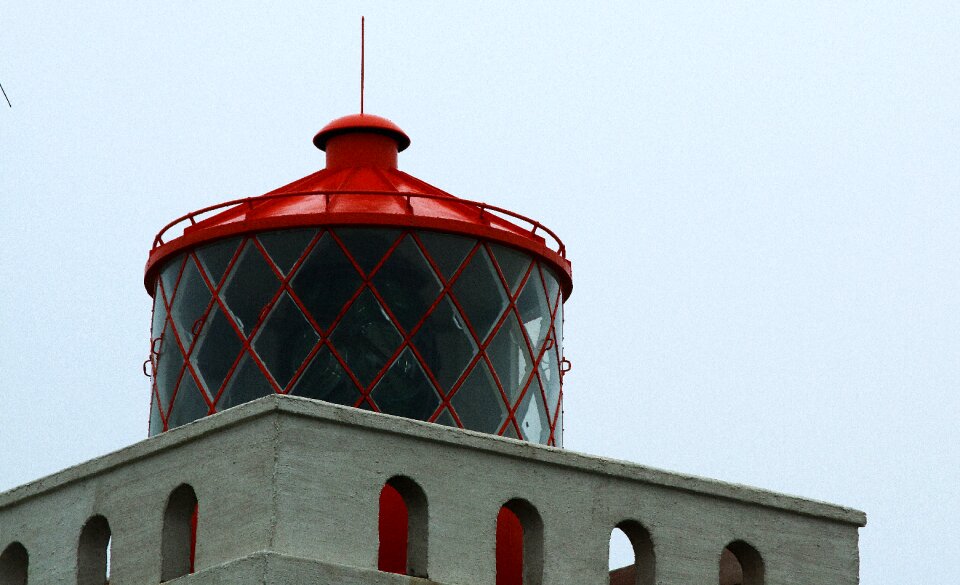 Iceland lighthouse sea