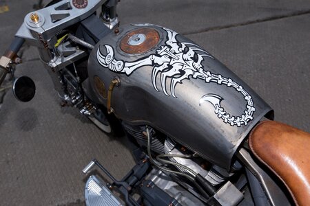 Rims cool motorcycle airbrush