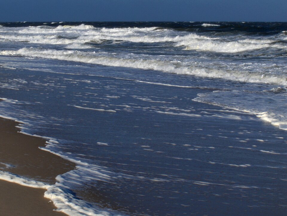 North sea surf beach