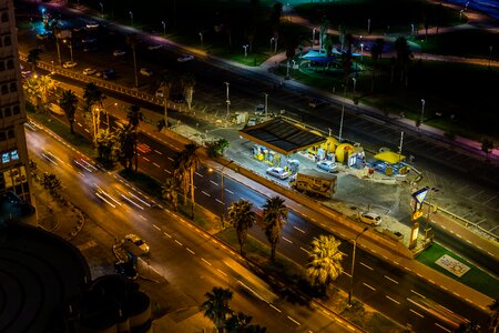 Streetlights tel aviv israel photo