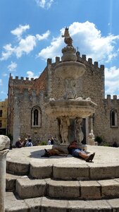Siesta boss with dog sicily