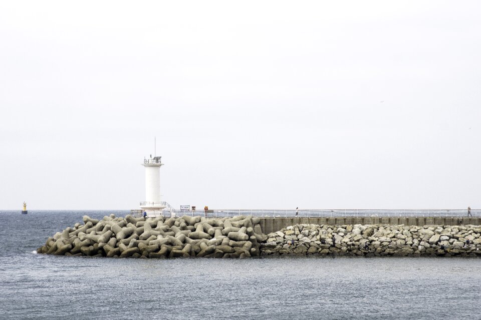 Lighthouse ocean sea