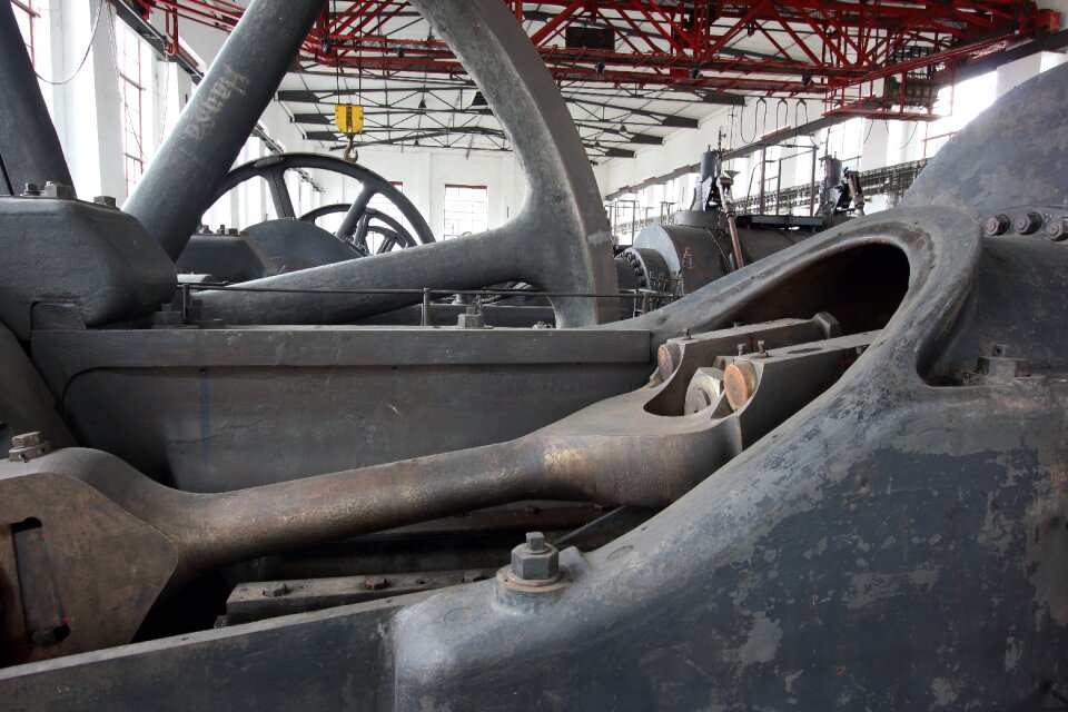 Kokerei hansa connecting rod steam