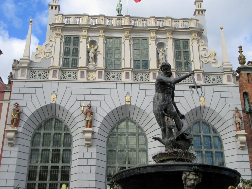 Gdansk neptune statue