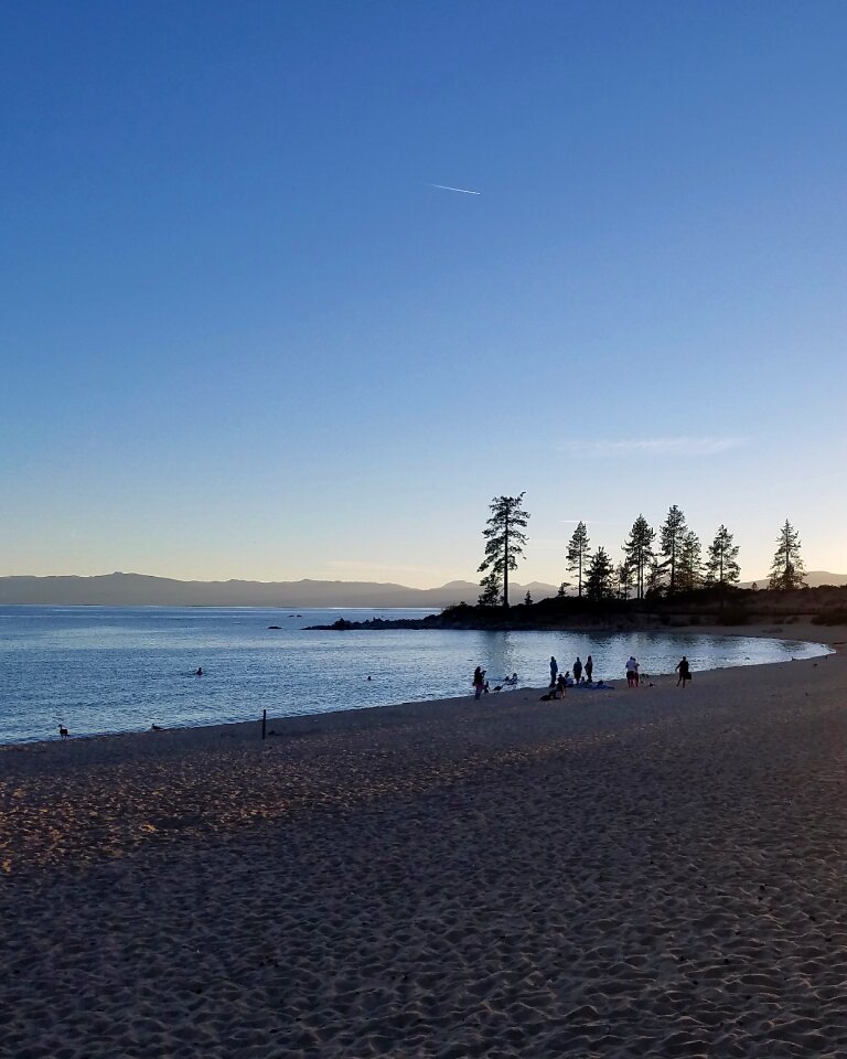 Water tahoe sky photo