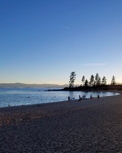 Water tahoe sky photo