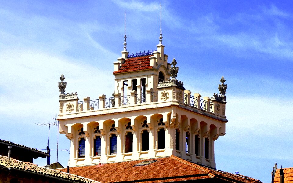 Construction facade building