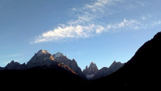 South tyrol dolomites four chess