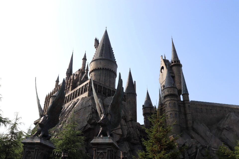 Hogg watts harry potter castle