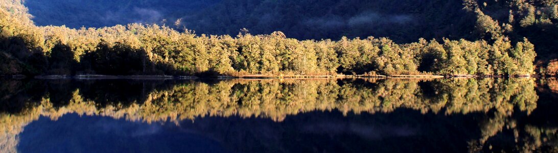 Quiet mirroring nature photo