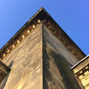 Architecture exterior corner