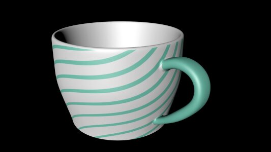 Cgi black cup photo