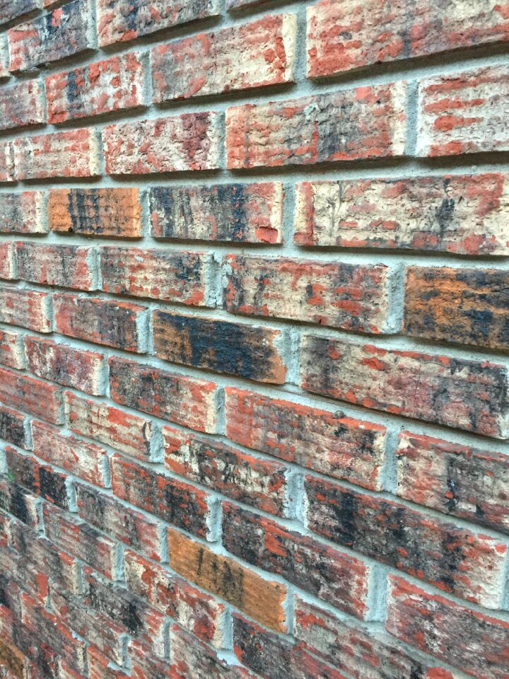 Black texture brickwork