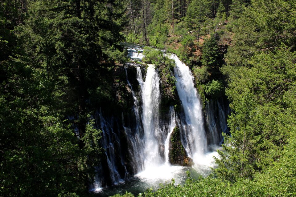 Water falls burney photo