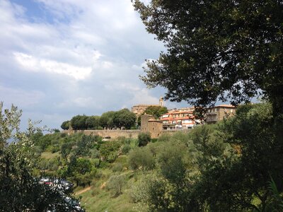 Wall tuscany nature