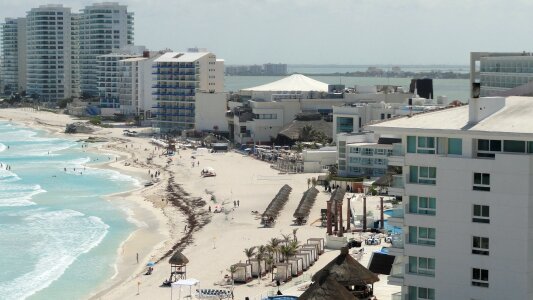 Cancun mexico beach photo