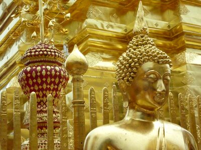 Golden stupa photo