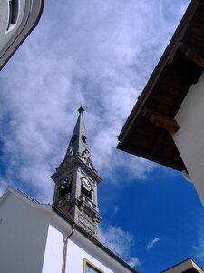 Saint moritz switzerland church photo