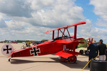 Airshow red baron