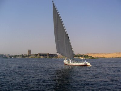Egyptian water nile river photo