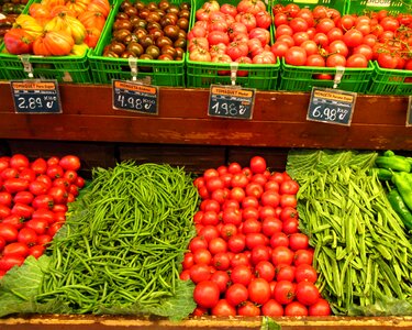 Tomato red apple photo