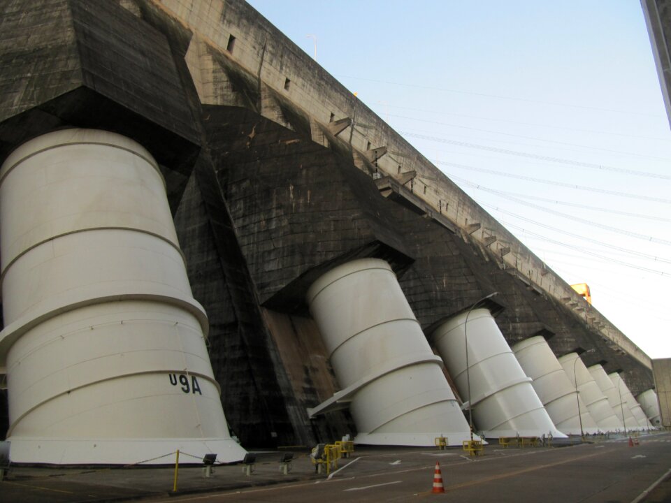 Dam power plant concrete