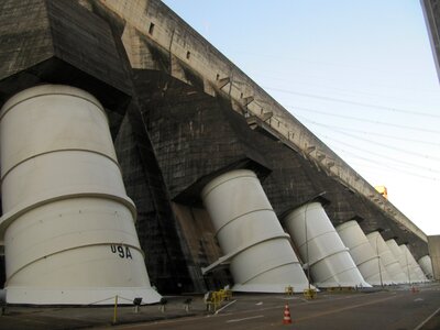 Dam power plant concrete