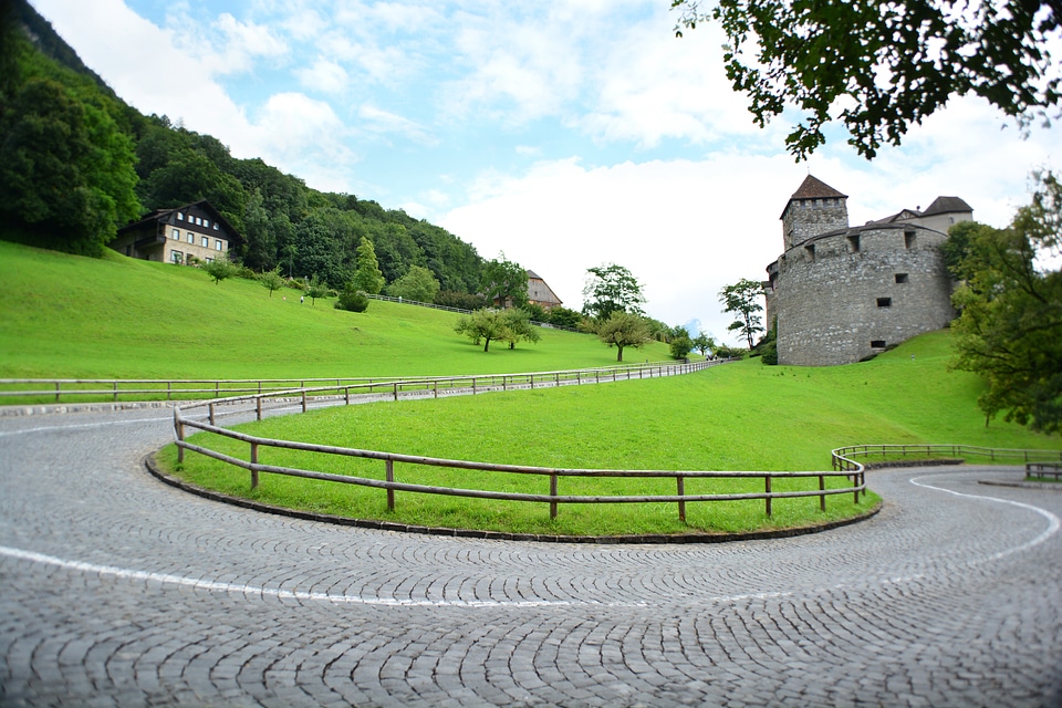 Liechtenstein city buildings