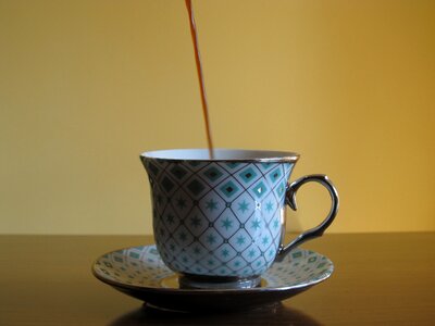 Liquid cup cafe photo