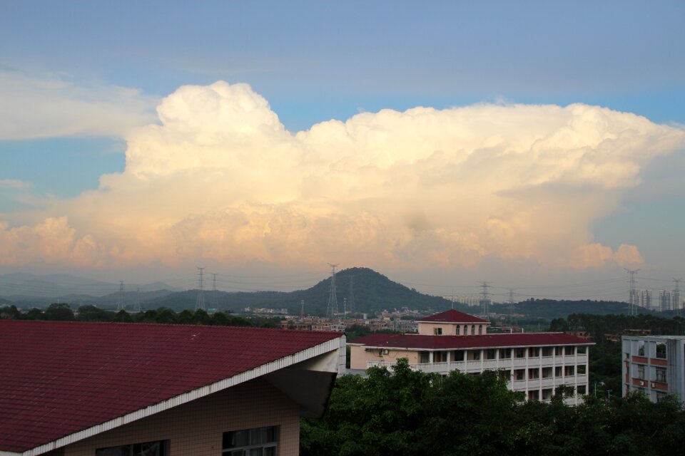 Cloud mountain house