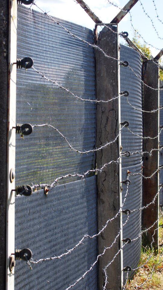 Border fence gdr border