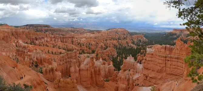 National park gorge turret photo