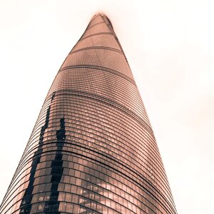 Pudong reflection glass