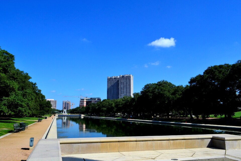 Herman park clouds sky