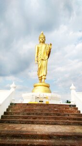 Buddha statue buddhism thailand temple photo