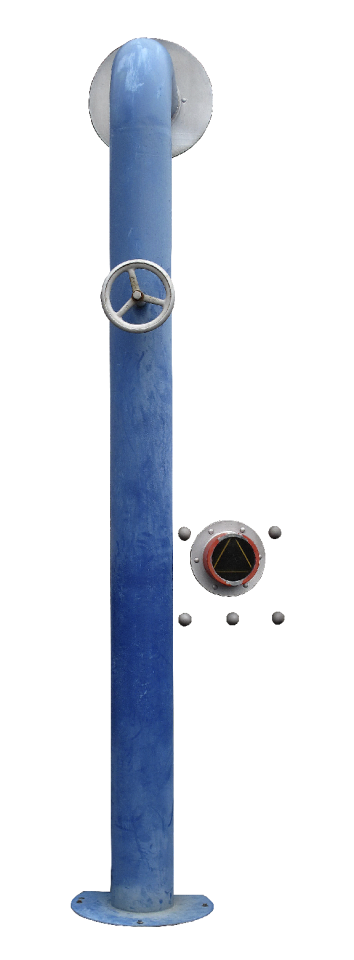 Pusher valve shut-off valve