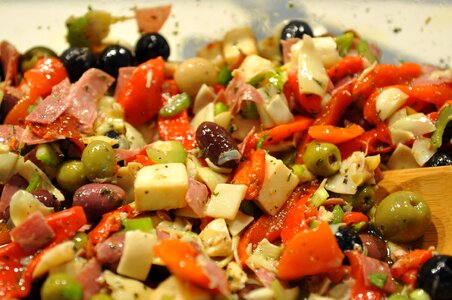Antipasto fresh rustic