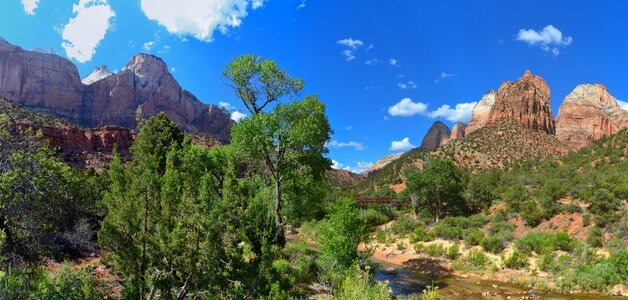 Zion national park america landscape photo