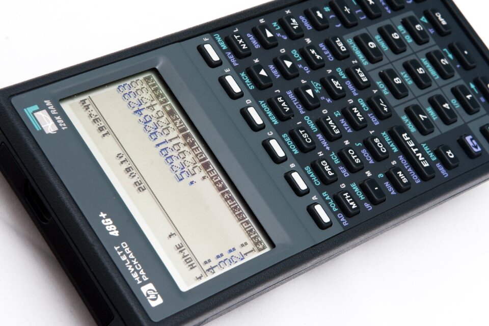 Calculator hp48 engineering