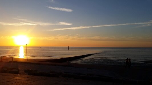 Sea sunset abendstimmung